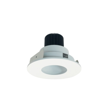 Nora Lighting 4" Iolite LED Downlight - Pinhole - 1000 Lumens - 2700K - Matte Powder White