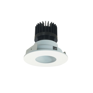 Nora Lighting 4" Iolite LED Downlight - Pinhole - 1500 / 2000 / 2500 Lumens - 2700K - Matte Powder White