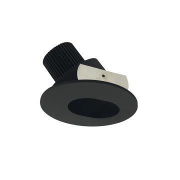 Nora Lighting 4" Iolite LED Downlight - Adjustable Slot - 1000 Lumens - 2700K - Black