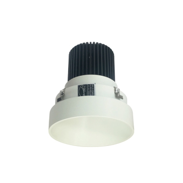 Nora Lighting 4" Iolite LED Downlight - Round Trimless - 1000 Lumens - 3500K - White