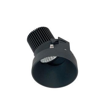 Nora Lighting 4" Iolite LED Downlight - Trimless Adjustable Slot - 1000 Lumens - 2700K - Black