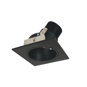 Nora Lighting 4" Iolite LED Downlight - Round Adjustable Deep Reflector - 1000 Lumens - 2700K - Black