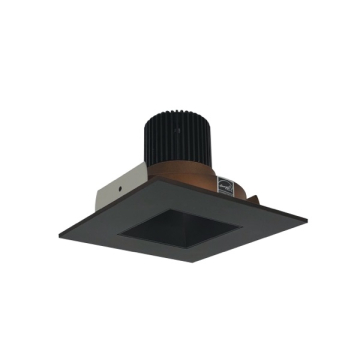 Nora Lighting 4" Iolite LED Downlight - Square w/ Square Aperture - 1000 Lumens - 2700K - Bronze