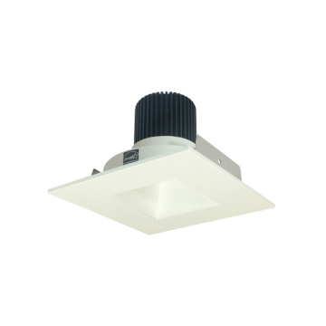 Nora Lighting 4" Iolite LED Downlight - Square w/ Square Aperture - 1000 Lumens - 2700K - White