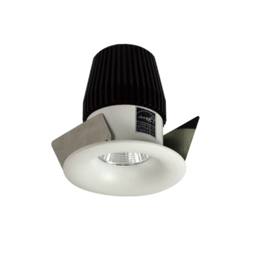 Nora Lighting 1" Iolite LED Downlight - Round Bullnose - 2700K - White