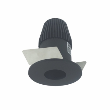 Nora Lighting 1" Iolite LED Downlight - Round Pinhole - 2700K - Black