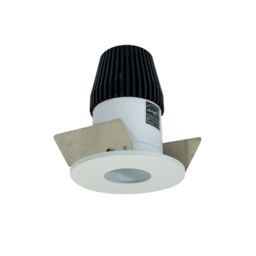 Nora Lighting 1" Iolite LED Downlight - Round Pinhole - 2700K - Matte Powder White