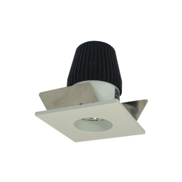 Nora Lighting 1" Iolite LED Downlight - Square Reflector w/ Round Aperture - 2700K - White