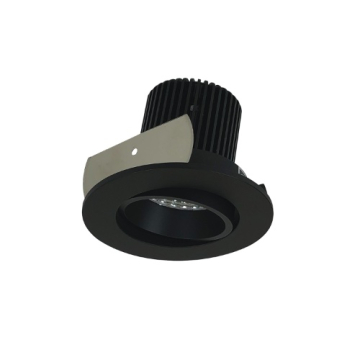 Nora Lighting 2" Iolite LED Downlight - Round Adjustable Cone - 1000 Lumens - 2700K - Black