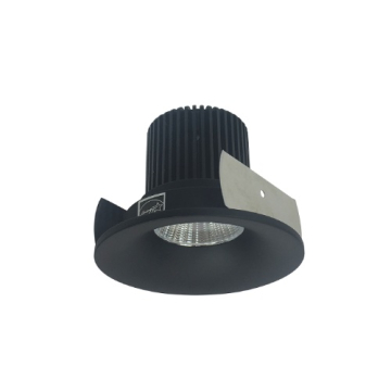 Nora Lighting 2" Iolite LED Downlight - Round Bullnose - 1000 Lumens - 2700K - Black