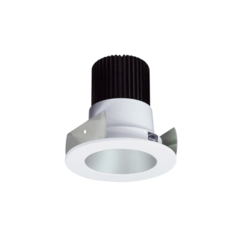 Nora Lighting 2" Iolite LED Downlight - Round Reflector - 1000 Lumens - 2700K - Haze / Matte Powder White