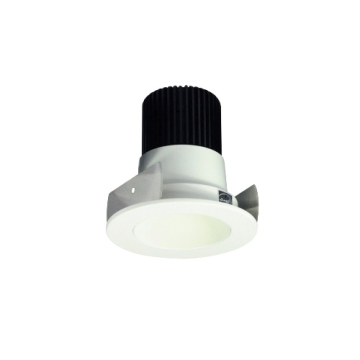Nora Lighting 2" Iolite LED Downlight - Round Reflector - 1000 Lumens - 3500K - Matte Powder White