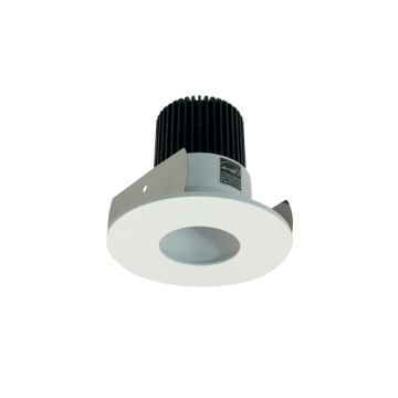 Nora Lighting 2" Iolite LED Downlight - Adjustable Pinhole - 1000 Lumens - 2700K - Matte Powder White