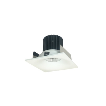 Nora Lighting 2" Iolite LED Downlight - Square Bullnose - 1000 Lumens - 2700K - Matte Powder White