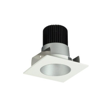Nora Lighting 2" Iolite LED Downlight - Square Reflector with Round Aperture - 1000 Lumens - 2700K - Haze / White
