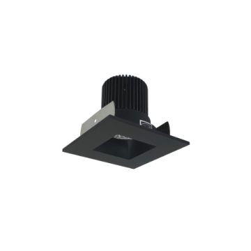 Nora Lighting 2" Iolite LED Downlight - Square Reflector with Square Aperture - 1000 Lumens - 2700K - Black