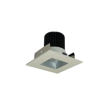 Nora Lighting 2" Iolite LED Downlight - Square Reflector with Square Aperture - 1000 Lumens - 2700K - Haze / White