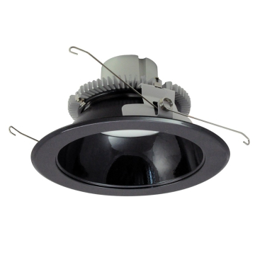 Nora Lighting 6" 12W Cobalt Round LED Retrofit Downlight - 2700K - 1,000 Lumens - 120V - Black