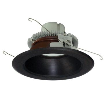 Nora Lighting 6" 12W Cobalt Round LED Retrofit Downlight - 2700K - 1,000 Lumens - 120V - Bronze