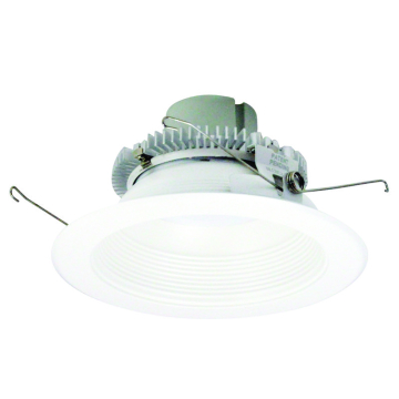 Nora Lighting 6" 12W Cobalt Round LED Retrofit Downlight - 2700K - 1,000 Lumens - 120V - Matte Powder White