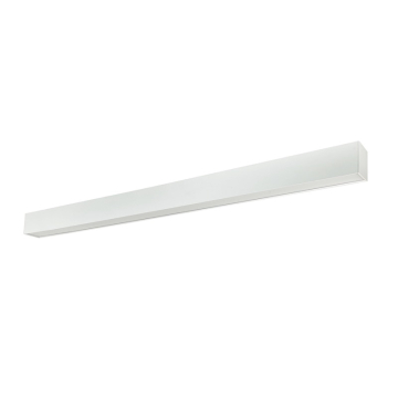 Nora Lighting 48" 50W L-Line LED Indirect / Direct Linear - 6,152 Lumens - CCT Selectable - White - 120-347V - EM Backup