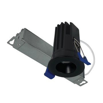 Nora Lighting 1" 9W M1 LED Downlight - 2700K - 600 Lumens - 120V - Matte Black