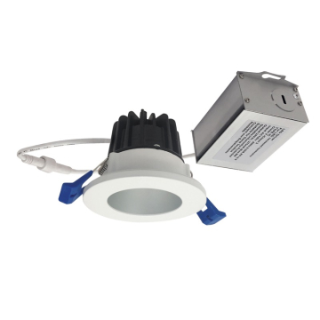 Nora Lighting 2" M2 Round LED Downlight - 400 Lumens - 6W - 2700K - 120V - Matte Powder White
