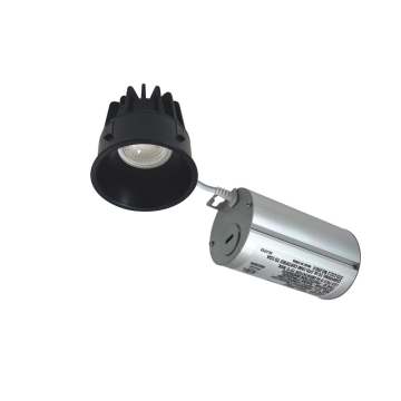 Nora Lighting 2" M2 Round Trimless LED Downlight - 750 Lumens - 8W - 2700K - Matte Black