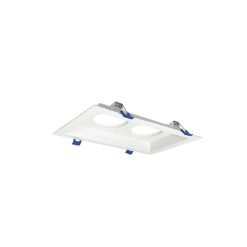 Nora Lighting 2-Lamp Plate for 2" M2 Mini Recessed Downlight Series - White