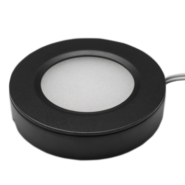 Nora Lighting 4.5W Josh LED Puck - 3000K - 270-310 Lumens - Black 12V