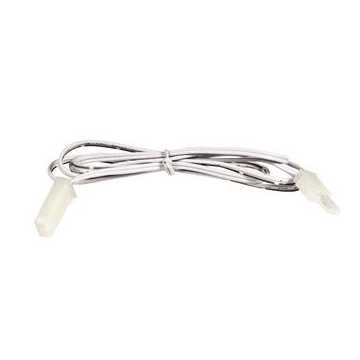 Nora Lighting 12" Extension Cable - White 