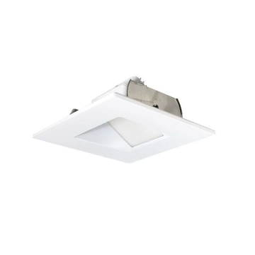 Nora Lighting 4" AC Onyx Square Wall Wash LED Retrofit Downlight - 11W - CCT Selectable - 120V - White