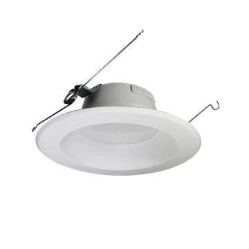 Nora Lighting 5/6" AC Onyx LED Retrofit Downlight - 16.5W - CCT Selectable - 120V - White