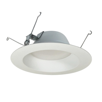 Nora Lighting 5/6" AC Onyx LED Retrofit Downlight - 15.5W - 2700K - 1,150 Lumens - 120V - White