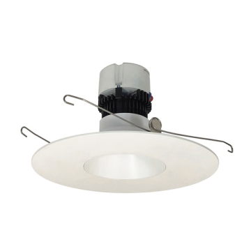 Nora Lighting 5"/6" Pearl LED Retrofit Downlight - Dim to Warm - 900 Lumens - White