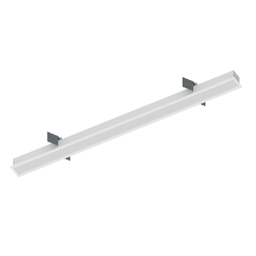 Nora Lighting 48" L-Line LED Recessed Linear - 4,200 Lumens - 3000K - White Trim - 120V-277V