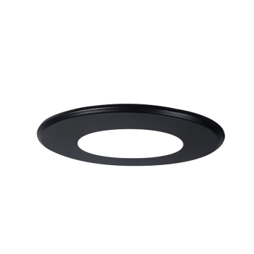 Nora Lighting Round Face Plate for NSLIM - Black