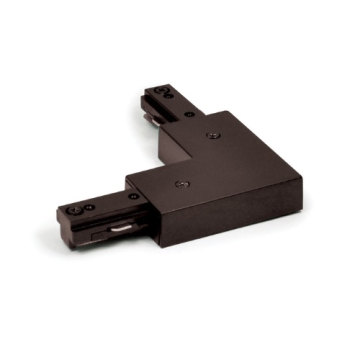 Nora Lighting One-Circuit Track System L-Connector - Bronze