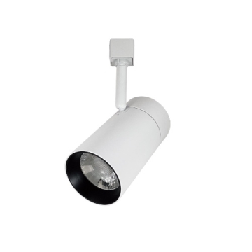 Nora Lighting  MAX LED Track Head - 25W - 2700K - 2,450 Lumens - Spot Optic - Juno Adapter - 120V - White