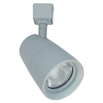 Nora Lighting MAC XL LED Track Head - 18W - 2700K - 1,069 Lumens - 24º to 56º - Halo Adapter - Silver - 120V