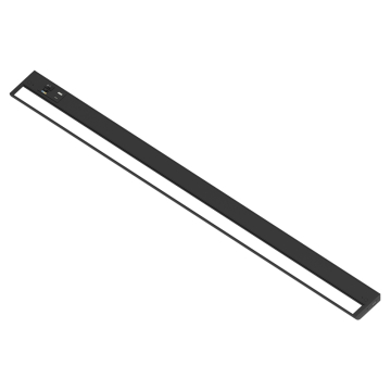 Nora Lighting 20W 42" LEDUR Adjustable LED Under Cabinet Light - 1,422 Lumens - CCT Selectable - (1) USB-A/C - 120V - Black
