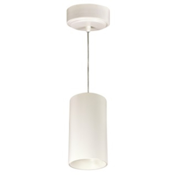 Nora Lighting 3" iLENE Mini Cylinder - Pendant Mount - 1500 Lumens - 30W - 2700K - White - 120-277V