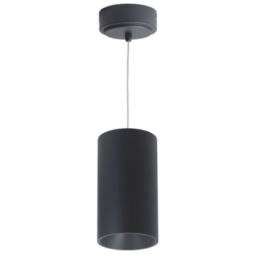 Nora Lighting 3" iLENE Mini Cylinder - Pendant Mount - 1500 Lumens - 30W - 2700K - Black - 120-277V