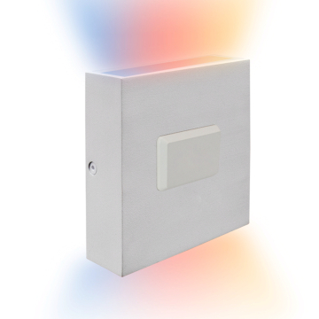 Lotus 18W LED Wall Sconce - Up + Down Light - RGB + CCT Tunable - 1,260 Lumens - 120-277V - White