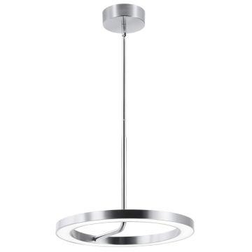 AFX One 18" LED Pendant - 1,660 Lumens - 30W - CCT Selectable - 120-277V - Polished Chrome