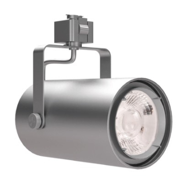 Green Creative Large Orbit LED Track Head - 35° - Halo Track - 2700K - 3,000 / 4,000 Lumens - 120V - Silver