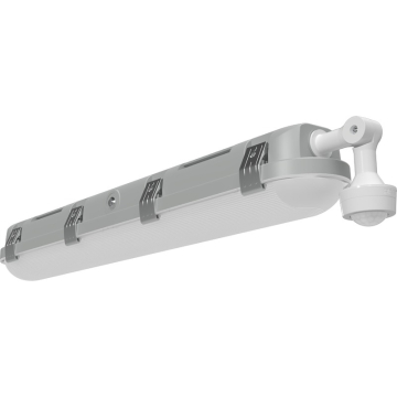 RAB 24" OTTER LED Vapor Tight - 3,597 Max Lumens - 15 | 20 | 25W - CCT Selectable - PIR Sensor - Battery Backup - 120-277V