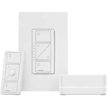 Lutron Caseta Smart Dimmer Kit For Wall and Ceiling Lights