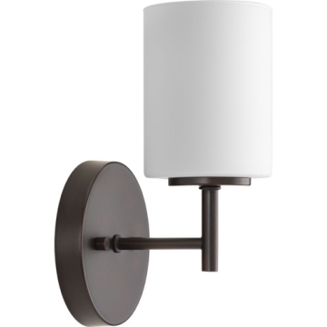 Progress Lighting Replay 1-Light Bath Vanity Sconce - 120V - Antique Bronze