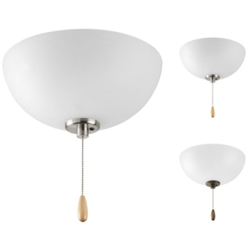Progress Lighting Bravo 2-Light Ceiling Fan Light Kit